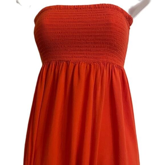 Miss Tina Vibrant Tangerine Jumpsuit, Size‎ 6 - Picture 3 of 5